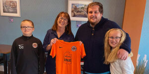 All You Knead, Chorley sponsor Euxton Villa FC U8 football team