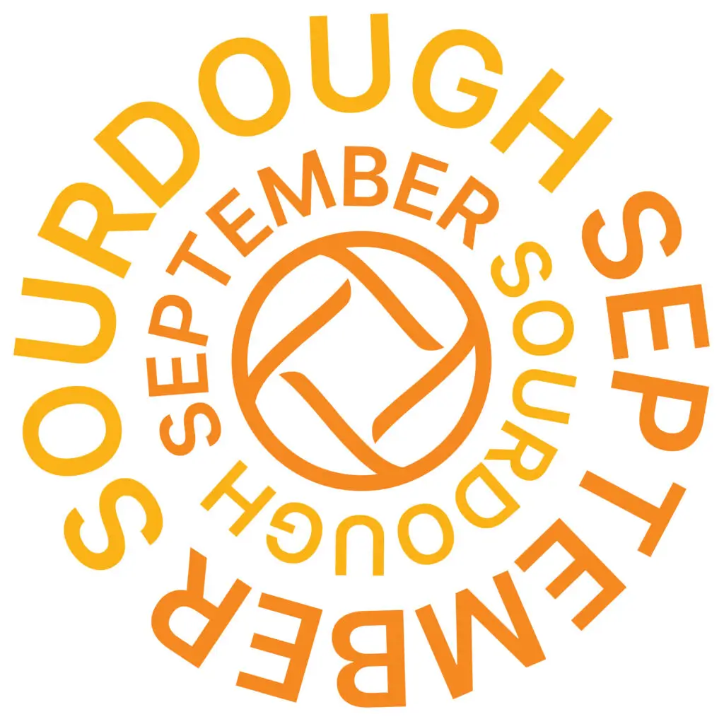 the official logo for sourdough september